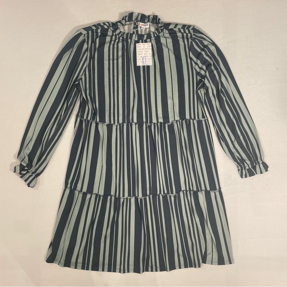 LuLaRoe Women’s Annabelle Ruffle Tiered Dress Size XL NXT!